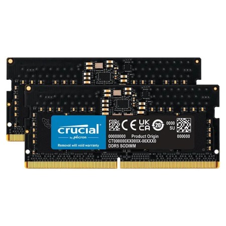 CRUCIAL SO-DIMM DDR5 64 GO (2 X 32GO) 5600MHZ