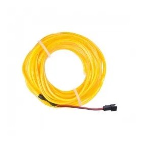 NEON FILAIRE JAUNE 2.5M