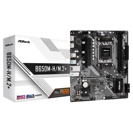 ASROCK B650M-H/M.2 PLUS S.AM5 4X DDR5 M.2