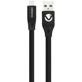 VOLKANO VK-20084-BK SLIM CABLE LIGHTNING CHARGE & DATA 1.2M