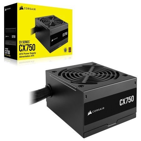 CORSAIR CX750 80PLUS Bronze - Alimentation 750W ATX 12V 2.3 - 80PLUS Bronze