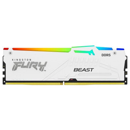 KINGSTON 32G (2x16G) D5 6000Mhz FURY Beast White RGB EXPO