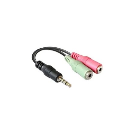 D2 ADAPTATEUR AUDIO 1x JACK 3.5 (M) VERS 2x JACK 3.5 (F)
