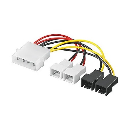 ADAPTATEUR MOLEX VERS 4X 3 PINS
