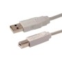 CABLE USB MOULE TYPE A TO TYPE B 2M
