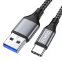 CABLE USB 3.0 TYPE A (M) VERS USB-C (M) CHARGE & SYNCHRO - 1M