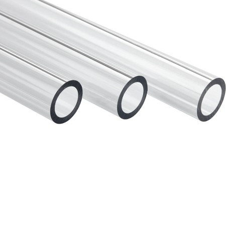 CORSAIR HYDRO X SERIES XT HARDLINE TUYAU RIGIDE 10/14 MM - TRANSPARENT - 1 M (X 3)