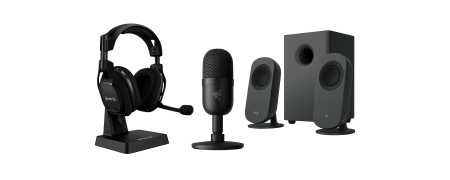 Casques audio, micros et enceintes