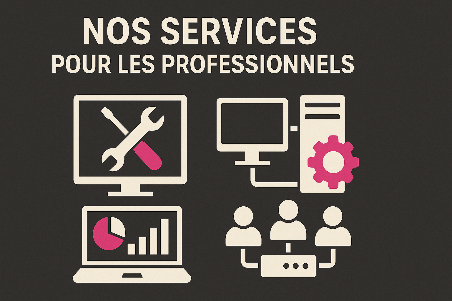 Informatique professionnelle pc design